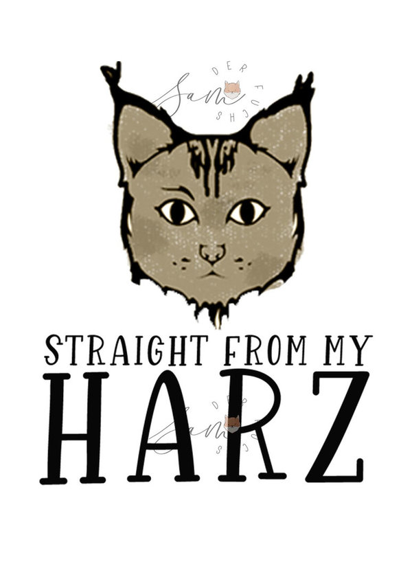 POSTER "Straight from my Harz"